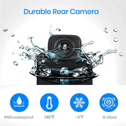 AUTO-VOX 9.8ft Extension Cord Dash Cam Rear