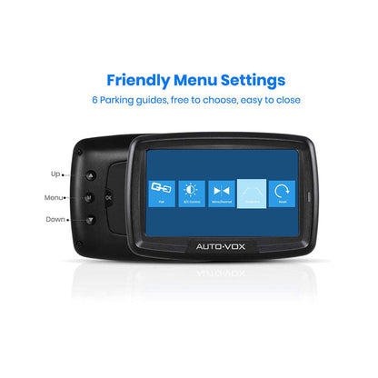 AUTO-VOX 9.8ft Extension Cord Dash Cam Rear