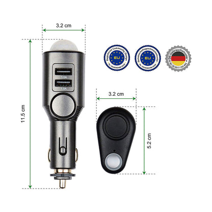 Technaxx Car Alarm With Charging Function TX-100