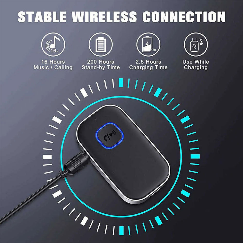 Bluetooth Receiver with LCD Screen For Car
